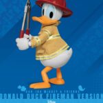 Mickey & Friends Dynamic 8ction Heroes Action Figure 1/9 Donald Duck Fireman Ver. 24 cm
