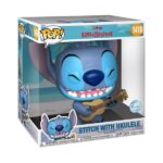 Lilo & Stitch Super Sized Jumbo POP! Games Vinyl Figure Stitch w/Uke 25 cm - immagine 2