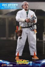 Back To The Future Movie Masterpiece Action Figure 1/6 Doc Brown (Deluxe Version) 30 cm - immagine 5