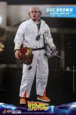 Back To The Future Movie Masterpiece Action Figure 1/6 Doc Brown (Deluxe Version) 30 cm - immagine 6