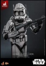 Star Wars Movie Masterpiece Action Figure 1/6 Commander Cody (Chrome Version) Hot Toys Exclusive 30 cm - immagine 4