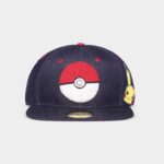 Pokémon Denim Snapback Cap Logo