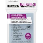 Ultimate Guard Board Game Sleeves (50) - Mini European