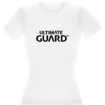 Ultimate Guard Ladies T-Shirt Wordmark White Size L