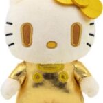 Sanrio DZNR Plush Figure Hello Kitty Golden Edition 18 cm