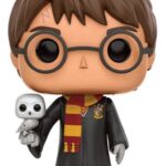 Harry Potter POP! Movies Vinyl Figure Harry with Hedwig 9 cm