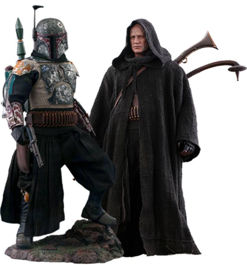 x_hot907747 Star Wars The Mandalorian Action Figure 2-Pack 1/6 Boba Fett Deluxe 30 cm - immagine 1