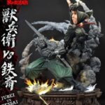 Ninja Scroll Ultimate Premium Masterline Series Statue 1/4 Jubei Versus Tessai 101 cm