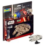 Star Wars Model Kit 1/241 Model Set Millennium Falcon 10 cm