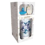 Harry Potter Glass Tumbler with Straws Hogwarts 485 ml