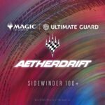 Ultimate Guard Sidewinder 100+ Xenoskin Magic: The Gathering "Aetherdrift" - Solar Gearhulk