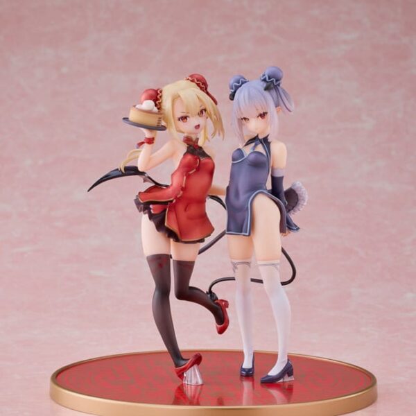 Original Character PVC Statues 1/8 Tamano Kedama Tiffany & Chloe 16 cm