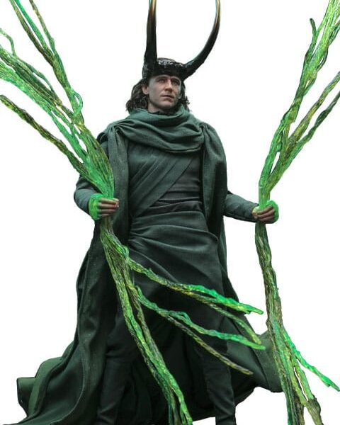 Loki DX Action Figure 1/6 God Loki Artisan Edition Hot Toys Exclusive 31 cm