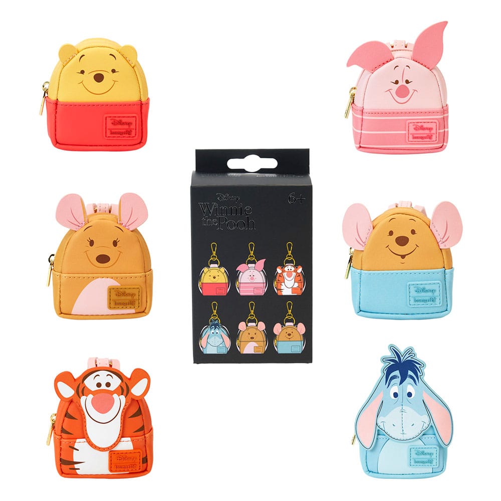 x_lf-wdk0783ea Disney: Winnie The Pooh Bag Charm Mystery Box Display (15) - immagine 1