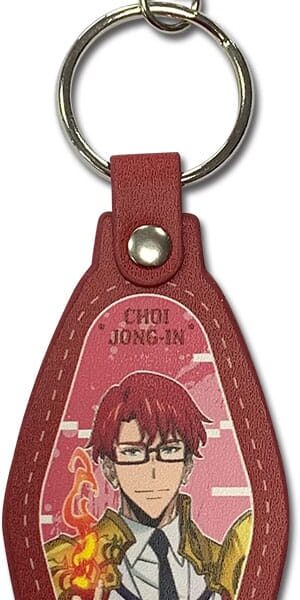 Solo Leveling Leather Keyring Choi Jong-In