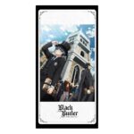 Black Butler: Public School Arc Towel Ciel & Sebastian 150 x 75 cm