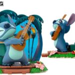 DISNEY LILO & STITCH GUITAR STITCH SUPER FIGURE COLLECTION 1/10 PVC STATUE