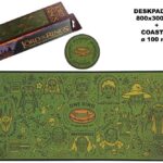 LOTR DESK PAD&COASTER SET