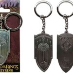 LORD OF THE RINGS - GONDOR SHIELD - METAL KEYRING