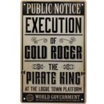 ONE PIECE - SET OF 3 TIN SIGNS