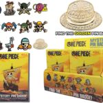 ONE PIECE - MYSTERY PIN BADGE - DISPLAY OF 12 BLIND BOXES