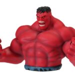 RED HULK BUST BANK