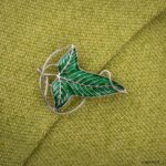LORD OF THE RINGS LORIEN LEAF PIN BROOCH