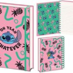 LILO AND STITCH - OH YEAH WATHEVER - A5 WIRO NOTEBOOK
