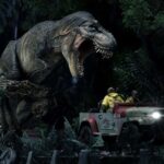 JURASSIC PARK DEMI ART T-REX ATTACKS 1/20 STATUE