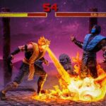 MORTAL KOMBAT SCORPION FATAL 1/10 DLX ST