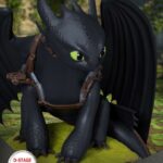 HOW TO TRAIN YOUR DRAGON TOOTHLESS D-STAGE