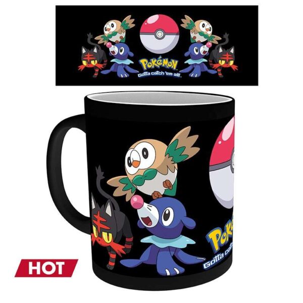 POKEMON CATCH EM ALL HEAT CHANGE MUG