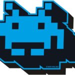 SPACE INVADERS CRAB FUNKY CHUNKY MAGNET