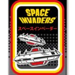 SPACE INVADERS SPACESHIP FLAT MAGNET