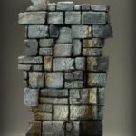 THE CASTLE WALL 1/6 DIORAMA