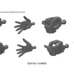 BUILDERS PARTS HD HAND 01 EFSF GREY1/144