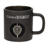 GAME OF T LANNIST SPIN LOG BLCK CRYS MUG