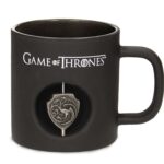 GAME OF T TARG SPIN LOGO BLACK CRYST MUG
