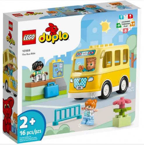 50163_1727643209 10988 Lego Duplo Town lo Scuolabus - immagine 1