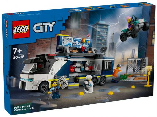 50406_1727817407 60418 Lego City Camion Laboratorio Mobile della Polizia - immagine 1