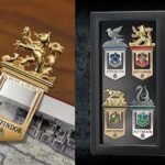 HP HOGWARTS HOUSE BOOKMARK SET