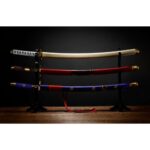 One Piece Roronoa Zoro 3 Sword Style Proplica Set 95cm