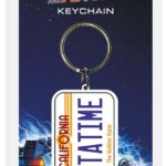 BTTF LICENSE PLATE KEYRING