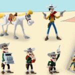 LUCKY LUKE TUBE 7 FIGURES