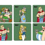 ASTERIX LEGIONARY 6 COASTERS SET