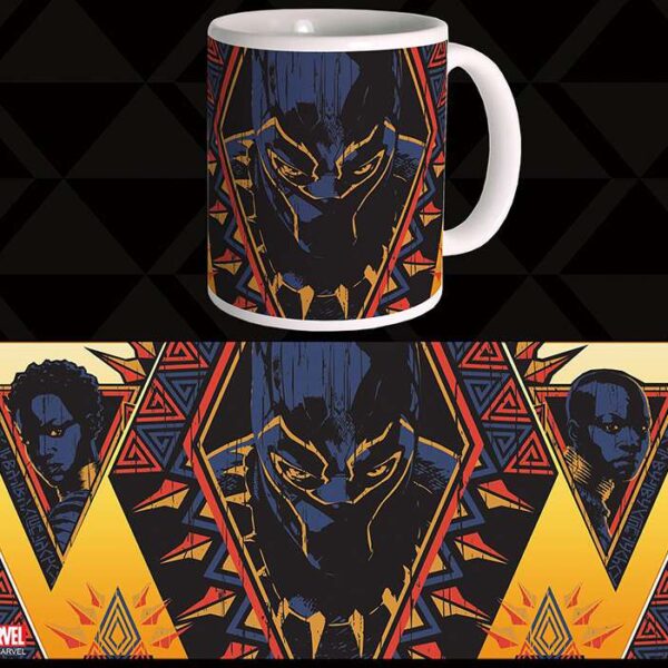BLACK PANTHER TRIBAL MUG