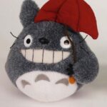 TOTORO RED UMBRELLA PLUSH