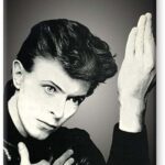 BOWIE HEROES FLAT MAGNET