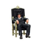SCARFACE TONY MONTANA IN HIS CHAIR FIG