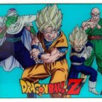 DRAGON BALL Z HEROES GLASS POSTER